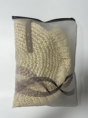 ISIYINER Sac De Paille Rond Sac de Plage d'été Pour Femme en Rotin Bandoulière à Porter à l'épaule Avec Style Boho Fait Main Pour le Voyage, La Date et Les Vacances