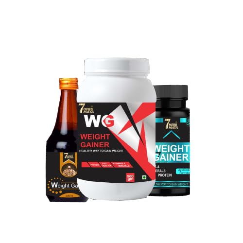 7Herbmaya Mass Gainer/Weight Gain Supplement/Mass Gain Multivitamin