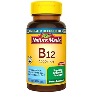 Nature Made Vitamin B12 1000 mcg, D...