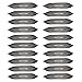 Beavorty 20Pcs Foam Padded for Hangers Hanger Anti- Slip Covers Hanger Clothing Protectors Sponge Cases Shoulder Hanger Covers for Hanging Dresses, Sweaters, Suits and More
