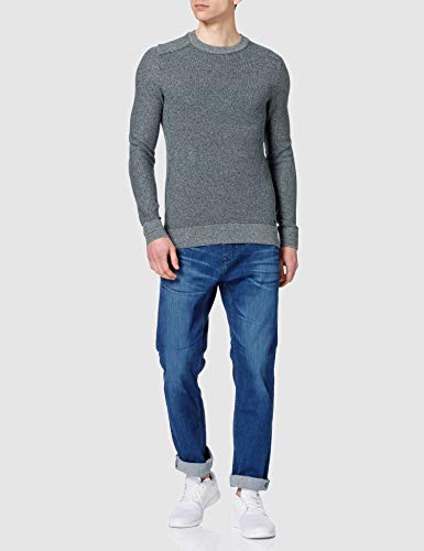 TOM TAILOR Maglione Finemente Strutturato, Uomo