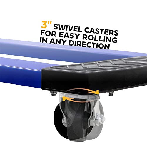 Olympia Tools 1000 Lb Capacity Plastic Furniture Dolly For Moving, 18 X 30 In, Fully Asembled And Ready To Use (Single Pack) #TOP5