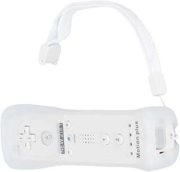 جهاز تحكم عن بعد لاسلكي ، جهاز تحكم عن بعد طويل لـ Wii لـ WiiU Distance Wireless Remote Control White