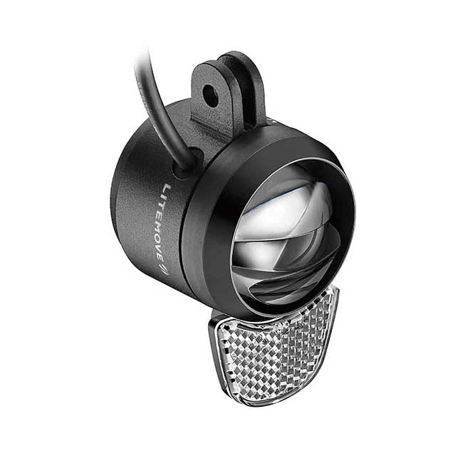 LITEMOVE Frontlicht SEC-150 Gabelhalterung, Black, 43.5 x 46.9 mm
