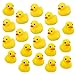 Codall Mini Yellow Rubber Bath Ducks for Childï¼ˆ2.1