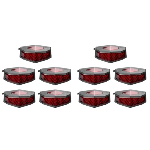 Moto LED Clignotants 5 en 1 rouge pour rouler de nuit en toute sécurité
