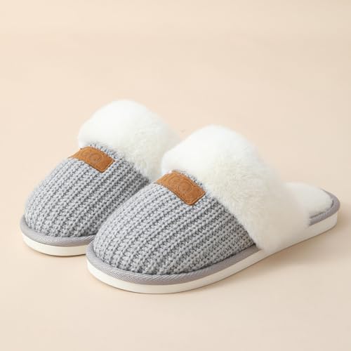 Image of DRUNKEN Slippers For Women Winter Sandals Casual Flats Home Footwear Man Girls Sliders Flip Flops Chappals Ladies Clogs Sleeper Slides Stylish Ortho Soft