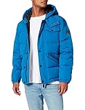  Marc O\'Polo Herren 830014670236 Jacke, Blau (Waterfall 842), Medium