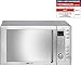 Produktbild Clatronic MWG 775H Mikrowelle / mit Grill und Heißluft / 800 Watt / 23 Liter / 4 Mikrowellen-Leistungsstufen /  95-Minuten-Timer mit Endsignal / Digitaluhr / Edelstahlgehäuse
