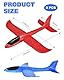 TPZORJX Styropor Flugzeuge für Kinder 2 Stück, Styroporflieger Kinder, Flugzeug Spielzeug, Planes Airplane Spielzeug, Wurfgleiter, Flieger Styropor Groß, Kindertagsgeschenke, Geburtstagsgeschenke
