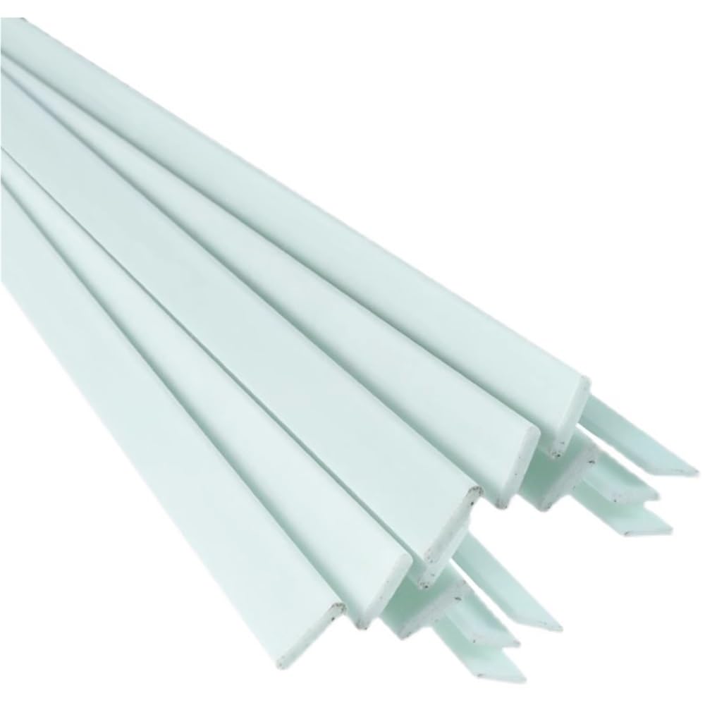 Asta in fibra di vetro da 4 pezzi, striscia piatta in fibra di vetro pultrusa da 500 mm di lunghezza, asta in fibra di vetro da costruzione leggera for asta for aquiloni(4x20x500mm)