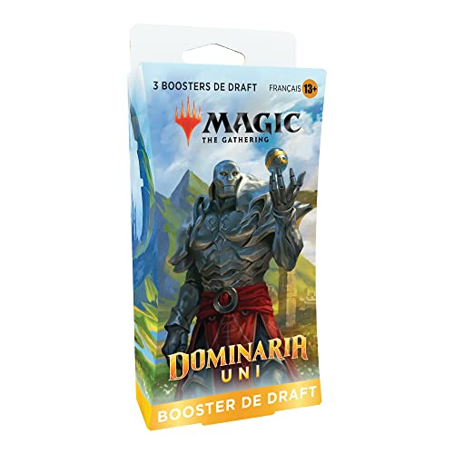 Magic The Gathering Pack de Draft de 3 Boosters Dominaria Uni (Version Française) D07021010 Multicolore 1