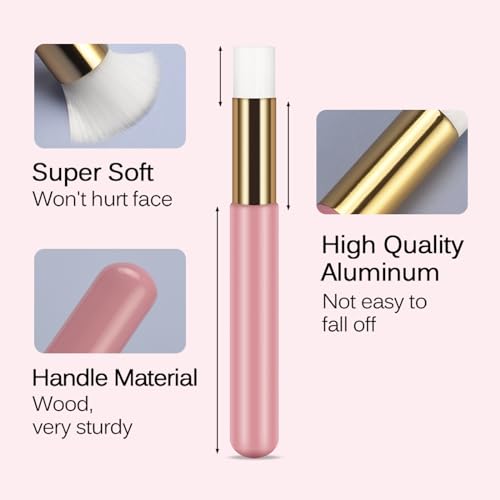 ATOMUS Eyelash Extension Cleaning Kit 5pcs Eyelash Cleaning Brushes with 1pc 250ml Safety Eyelash Cleaning Washing Bottle for Eyelash Extension Eyelash Cleanser Tool Supplies - Image 3