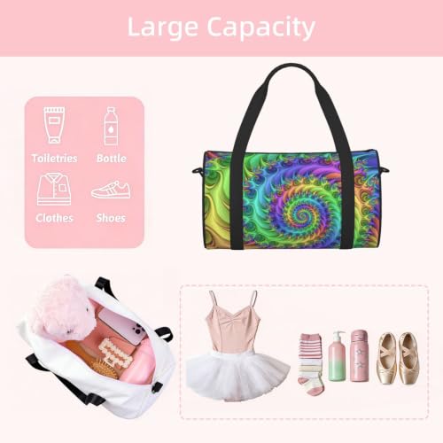 Sac à dos de sport imprimé tie-dye idéal pour voyage et vacances