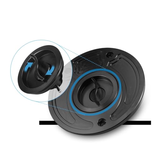 Tapa de tanque de combustible sin llave para motos ZX-6R y Z1000 2