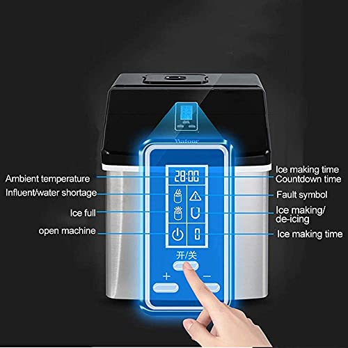 Fabricadora de Hielo Portátil de Acero Inoxidable miniatura 5