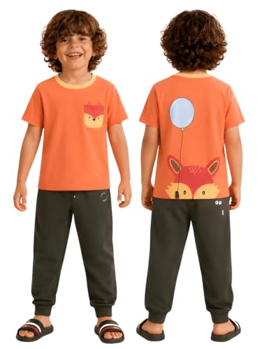 Image of Pilolo Kids Soft Cotton Lycra Pocket T-Shirt for Boy