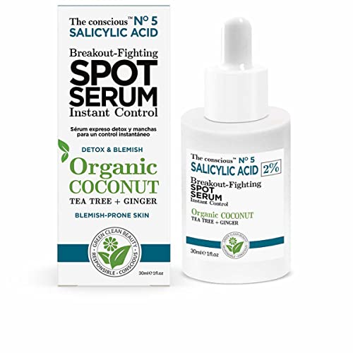 The Conscious Salicylic Acid Breakout-Fighting Spot Serum Organic Coconut 30 Ml Mujer