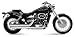 Cobra Street Rod Slashdown Exhaust System for Honda Cruisers - Honda VT750DC Shadow Spirit 2001-2007