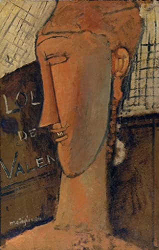 Toile Valence Modigliani peaufiner une decoration de chambre terne 60x90