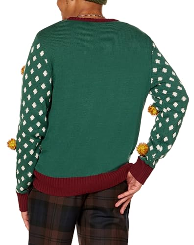 Spencer's Step Brothers Merry Christmas Dragon and Nighthawk Light-Up Sweater3