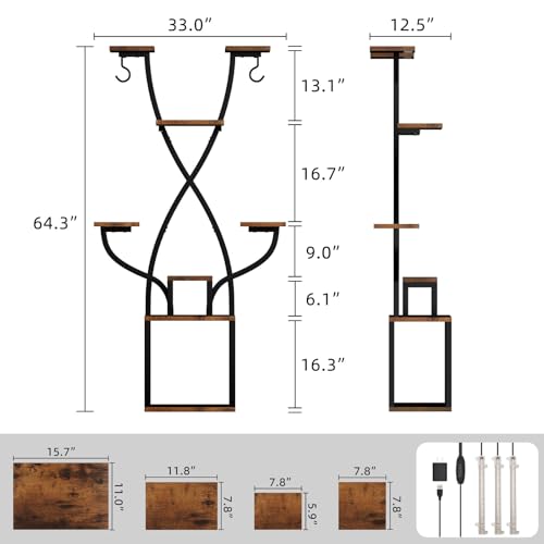 Support pour plantes d'intérieur pour sauver vos plantes du manque de lumière en hiver - 4