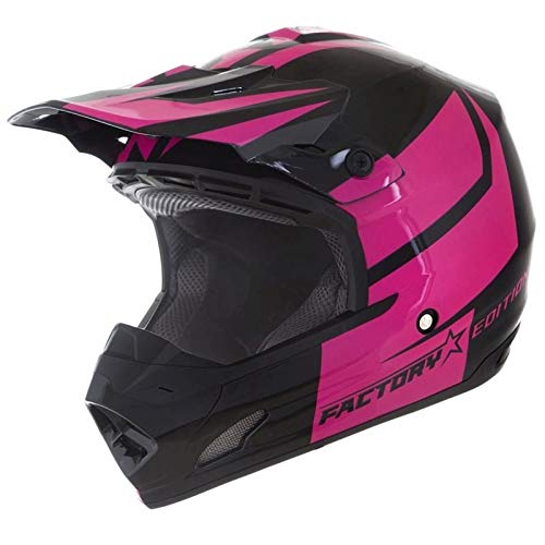 Capacete Motocross Th1 Factory Edition Preto/Rosa 58