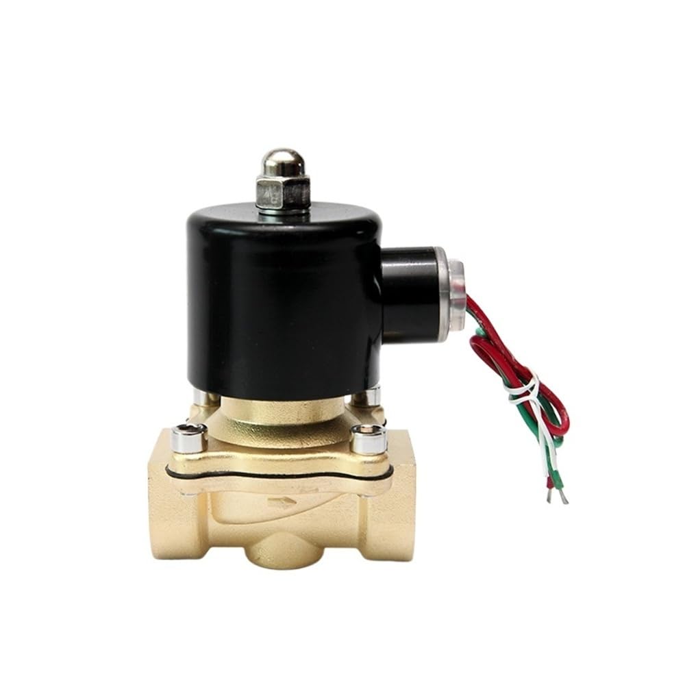 Électrovanne en laiton 3/4 110V avec joint NBR haute résistance mécanique