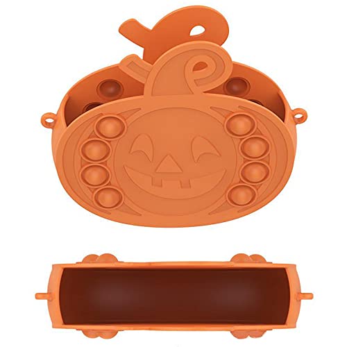 FLY FLQ Pompoen vormige pop it messenger bag, essentieel voor Halloween decoratie, snoep tas, push pop pop Anti-stress… - Image 4