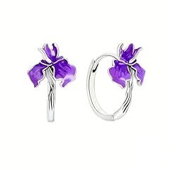 Iris Hoop Earrings
