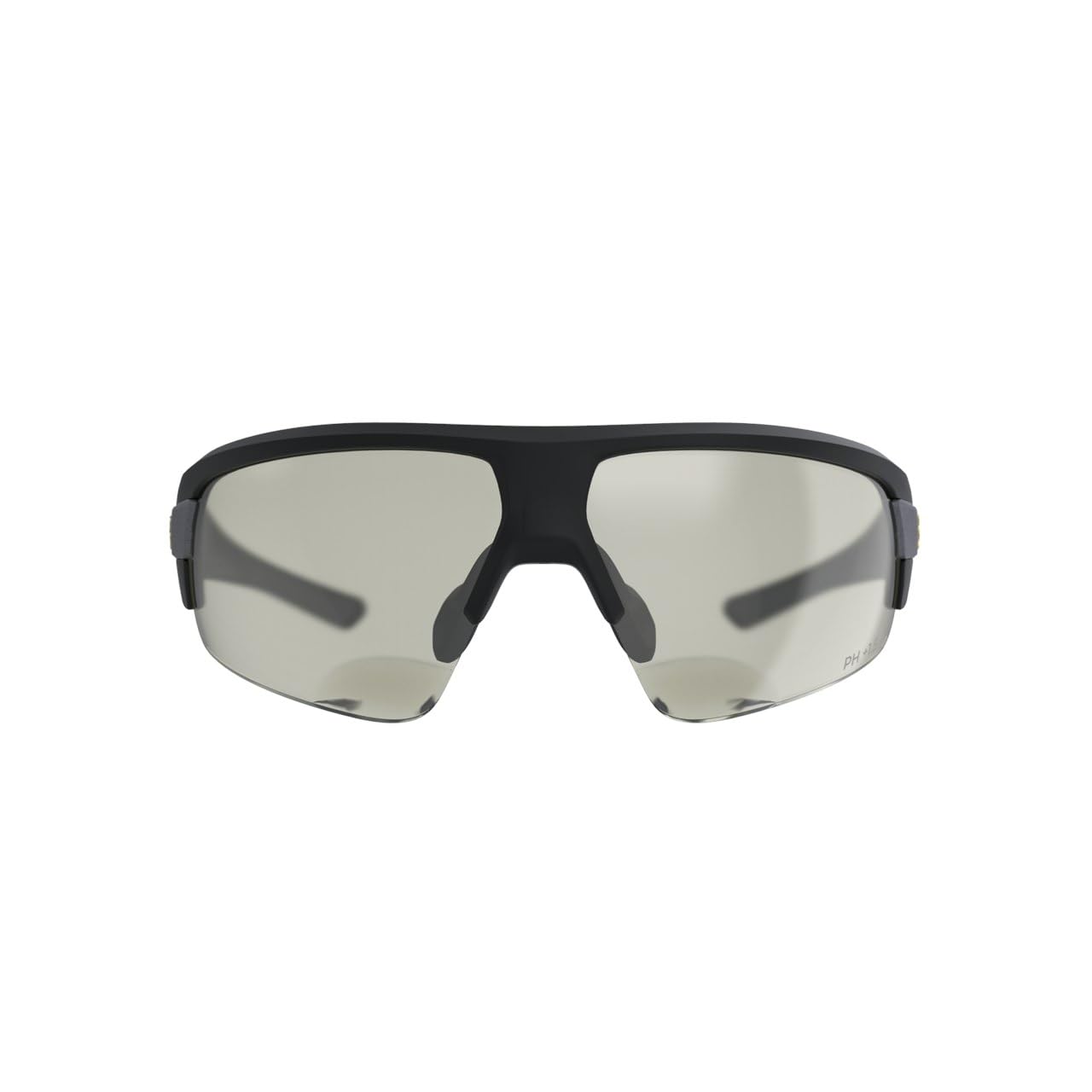 BBB Okulary rowerowe fotochromowe, dwuogniskowe okulary przeciwsłoneczne rower górski i szosowy, lekkie fotochromowe okulary przeciwsłoneczne z ochroną UV, czytnik impulsów PH BSG-64PH, 2.0, czarne