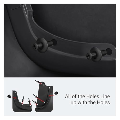 Bavettes de protection Tesla Model Y et 3 contre la neige - 6