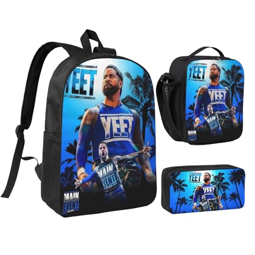 Gxmolqa Sport Backpack Jey-Uso Laptop Backpack for Men Women (Color-2)