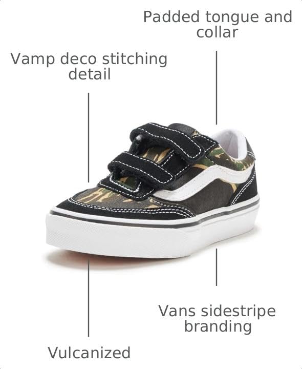 Image of Vans Unisex-Child Brooklyn Ls V Low Top Shoe