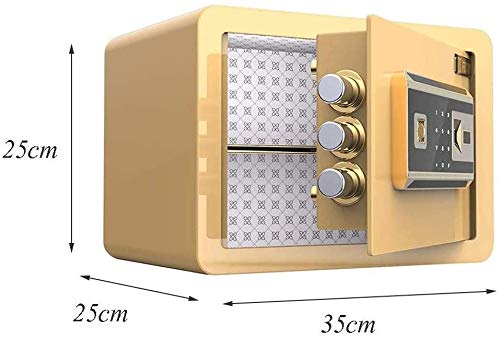 Coffre-fort ignifuge de sécurité biométrique à empreinte digitale tactile - 3