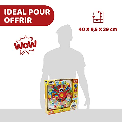 Chicco Baby Professeur Bilingue FrançaisAnglais Table d'Activités pour Enfants Trieur de Formes Jouet Interactif Educatif Parlant Inspiré de la Méthode Montessori Jouet Enfant 2 à - vue 9