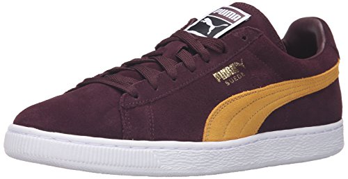 Image of PUMA New Men's Suede Classic + Sneaker Winetasting /Bright Gold 13
