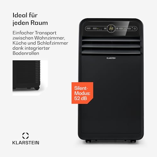 Klarstein Mobile Klimaanlage mit Heizfunktion und 11.000 BTU Leistung