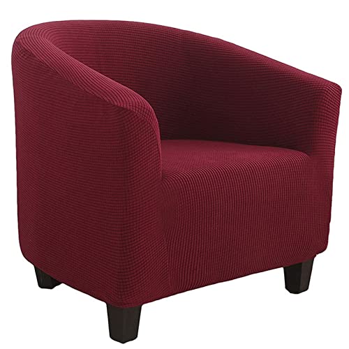 Funda de sofá elástica lavable Konsilsa protector antiarañazos para butaca Chesterfield 2