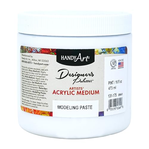 Handy Art Designer's Palette Artist Acrylic Medium