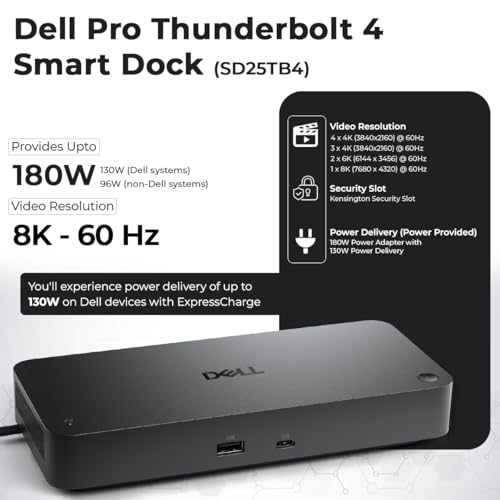 Thunderbolt 4 Docking Station Dual Monitor