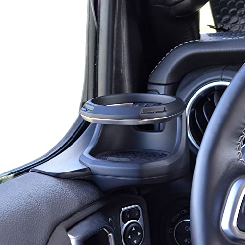 Azuto Cup Holder For Jeep Wrangler (Jl) / Gladiator (Jt) Left-Side Mhg-037 (Cup Holder Left) #TOP2