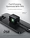 Belkin USB C Charger Block 25W - USB C Cable Included – PD3.0 PPS Fast Charging for Samsung Galaxy S25, Apple iPhone 17,Air, Pro, Pro Max, AirPods, Google Pixel 9, Nintendo Switch, etc - Black