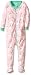Hatley Baby Girls' Spring Bunnies Footed Coverall