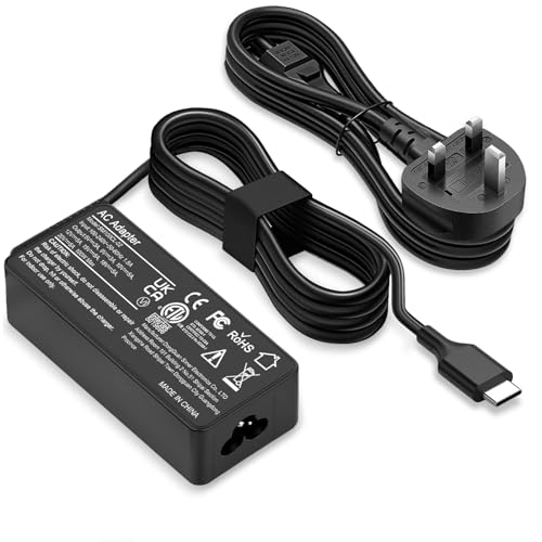 ELEHILS 100W USB C Universal Laptop Charger adapter Compatible with Lenovo Thinkpad/Yoga/Chromebook Computer Type C Fast Charging Power Cord Ac Adapter