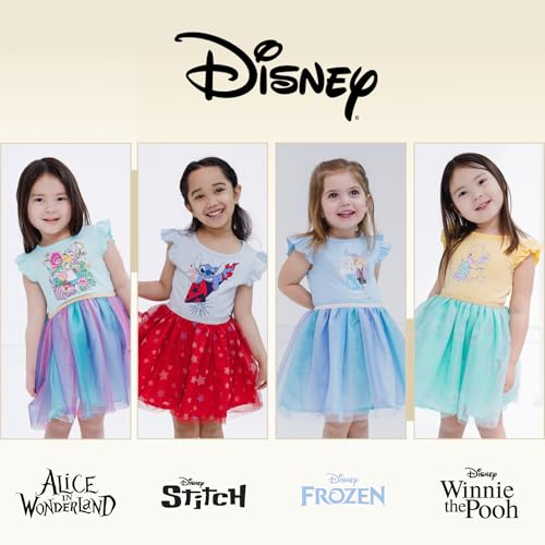 Disney Alice in Wonderland Little Girls' Tutu Dress Blue 7-8 by Disney - Used condition - Image 2