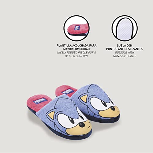 Zapatillas de casa abierta sonic