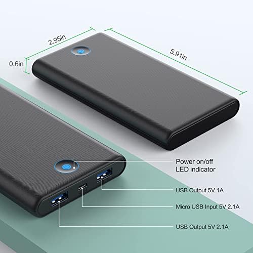 Power Up Anywhere with FOCHEW Portable Charger: A Review插图2