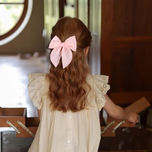 Pinzas para el cabello pack 2 moños fable rosa melocotón miniatura 4