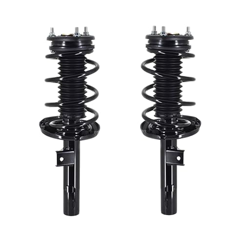 Image of PM Auto Pair of 2 Front Left-Right Quick Complete Strut-Coil Spring Assembly Compatible With 2019-2025 Mazda 3 FWD